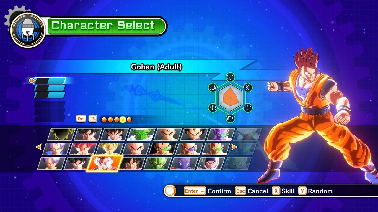 Adult Gohan (SSG-SSB-SSW) - Dragon Ball Xenoverse Mod - The Citadel | VGM