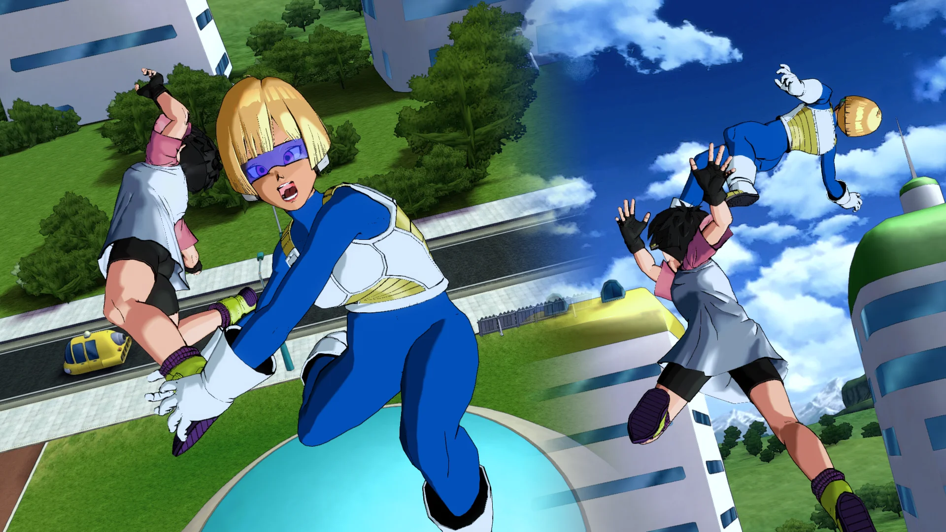 Earthling/Humans Equippable Moveset - Dragon Ball Xenoverse 2 Mod - The ...