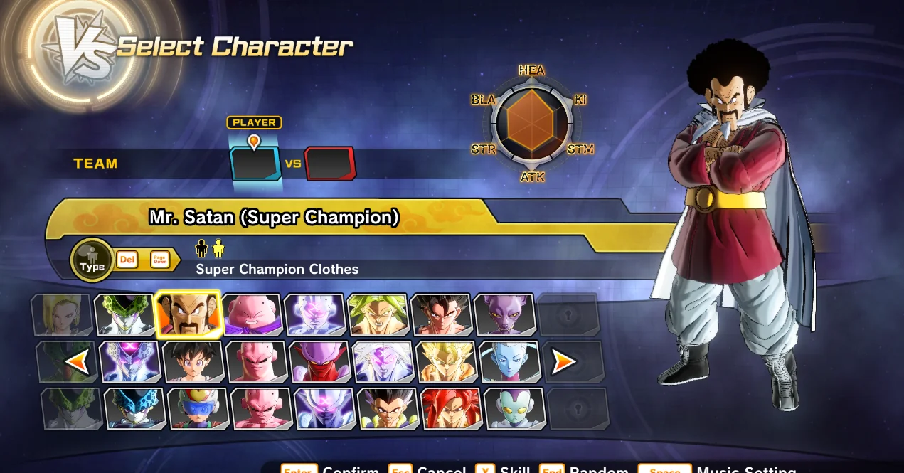 Mr. Satan Super Champion - Dragon Ball Xenoverse 2 Mod - The