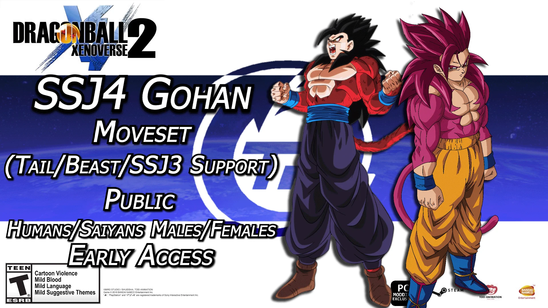 SSJ4 Gohan Moveset - Dragon Ball Xenoverse 2 Mod - The Citadel | VGM