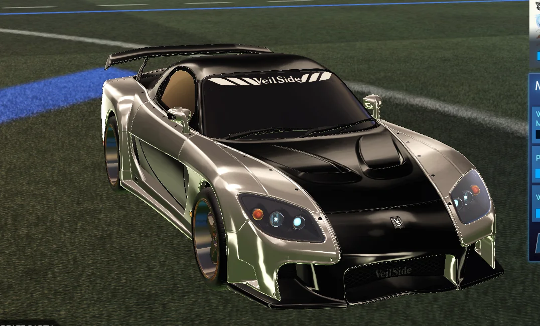 Modded Rx7 Pics Mazda RX7 VeilSide Paintable - Rocket League Mod - Video Game Mods | VGM