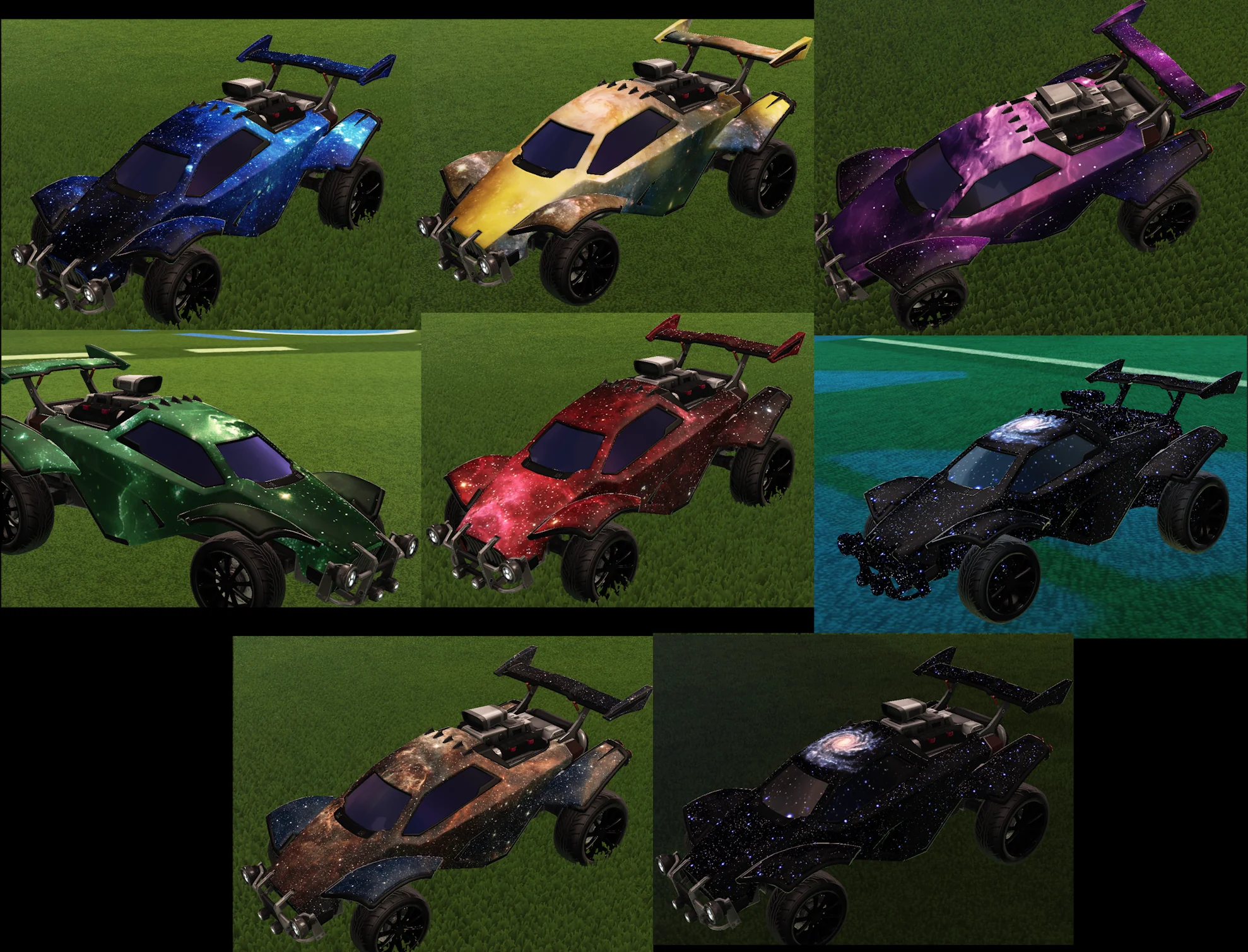 Octane 8 galaxy decals - Rocket League Mod - Video Game Mods | VGM