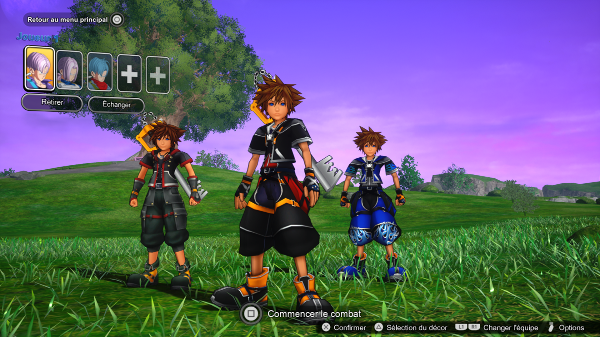 KH2 and KH3 Sora Over Future Trunks – Sparking Zero Mods